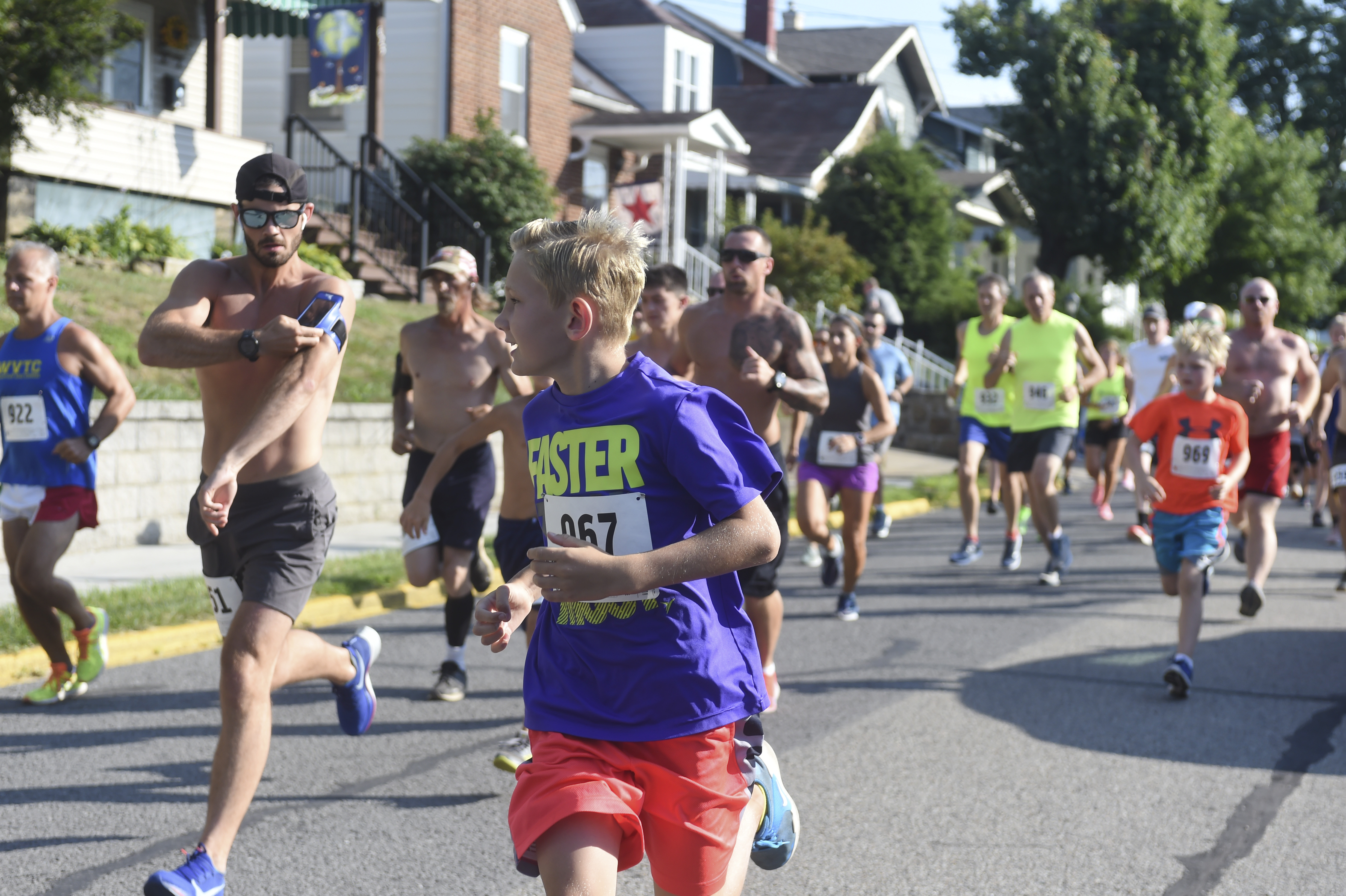 One foot in front of the other, for Special Olympics